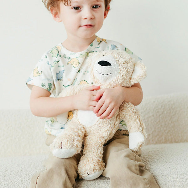 Bon Bon Bear Organic Sherpa Toy