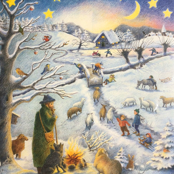 Advent Calendar - A Winter Scene - Medium