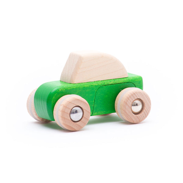 Bajo Wooden Pullback Car