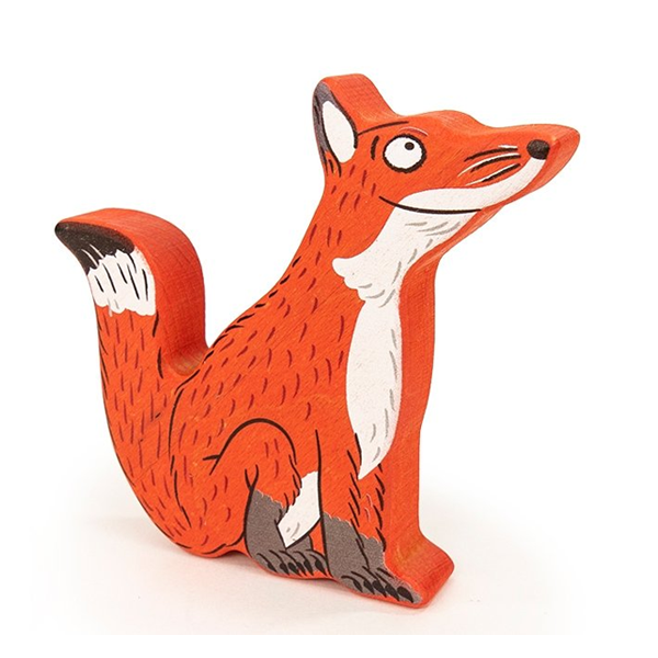 Bajo Wooden Gruffalo Fox Figure