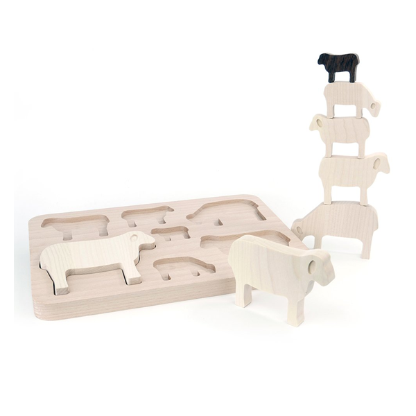 Bajo Wooden Sheep Puzzle