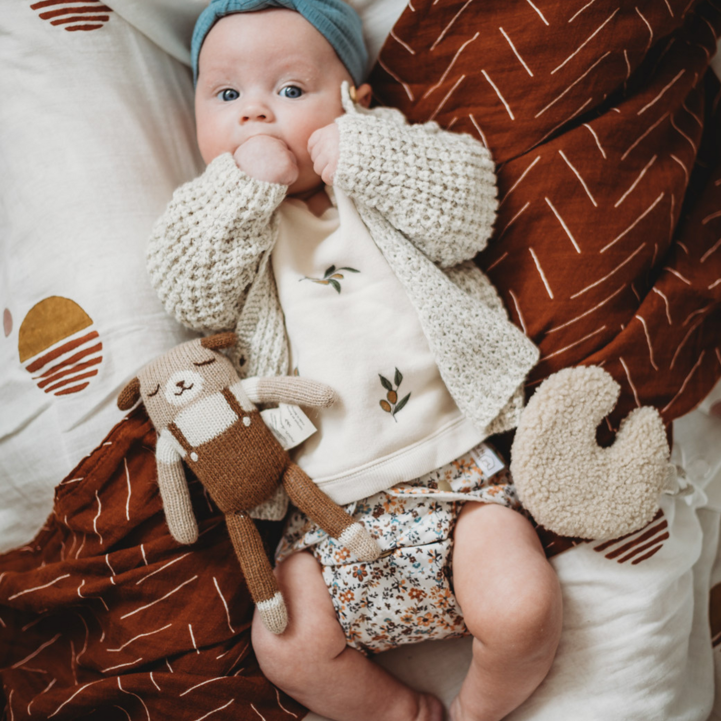 One Size All-In-One Reusable Cloth Nappy - Gingerly