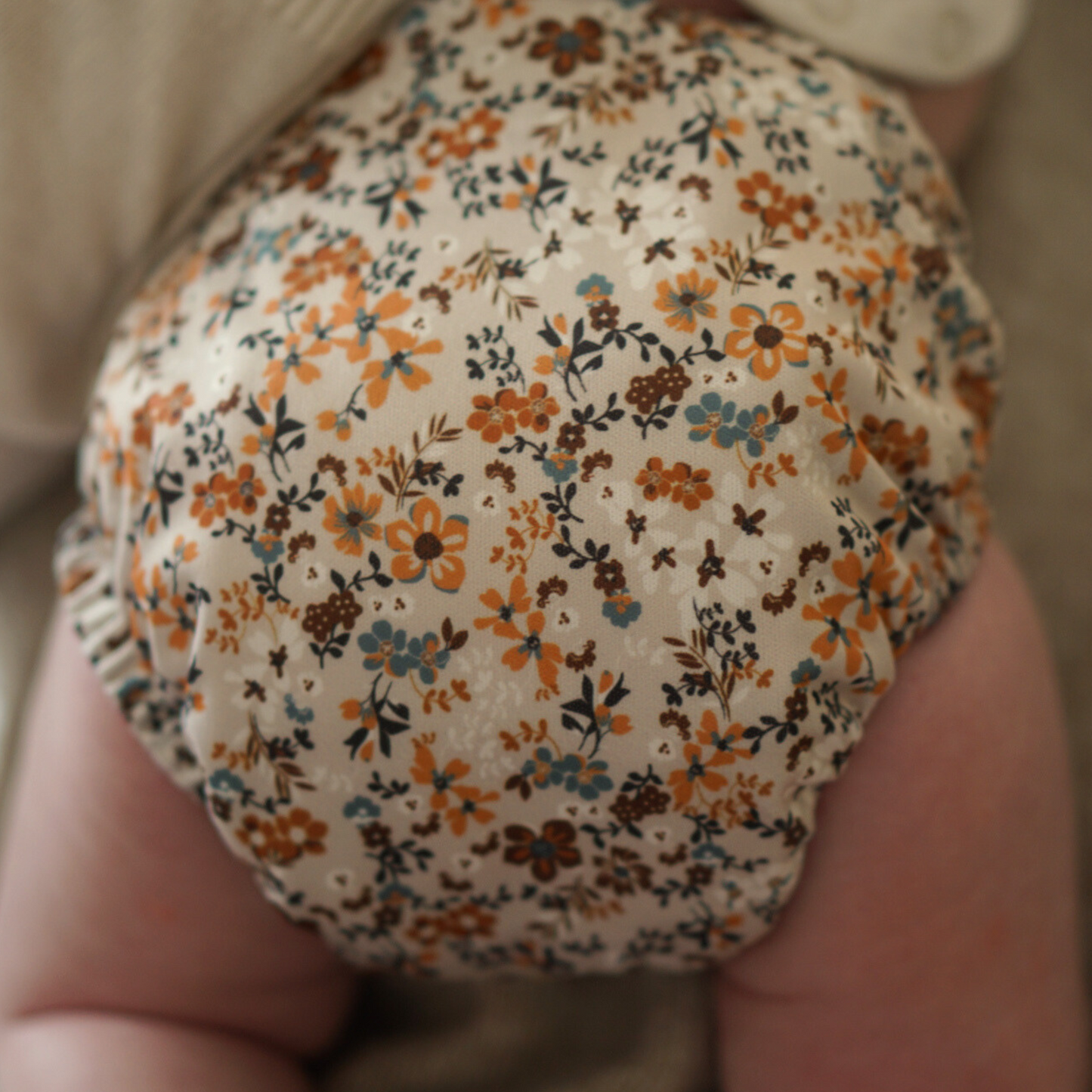 One Size All-In-One Reusable Cloth Nappy - Gingerly