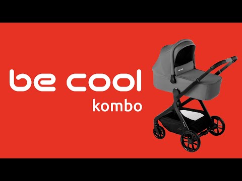 Be Cool Kombo Trio: Pushchair + Carrycot + i-Size Travel Baby Carrier, Be Rock