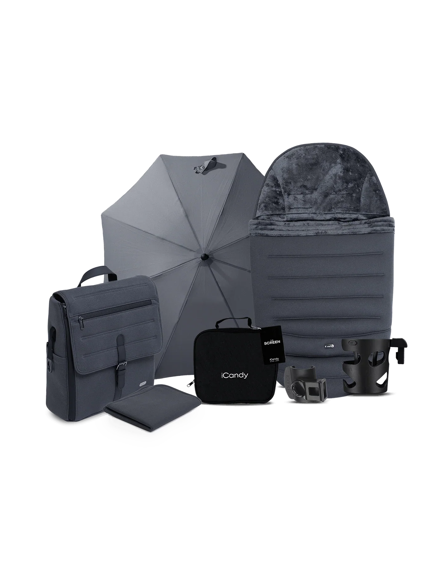 iCandy Peach 8 Complete bundle - Grey