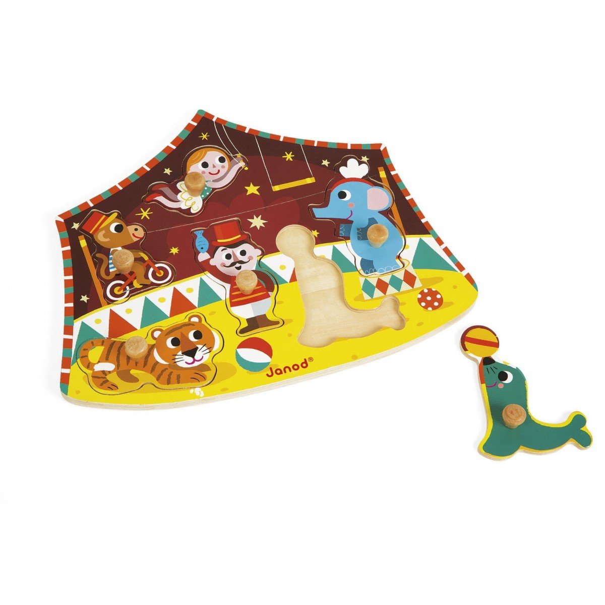 Janod Stars Circus Puzzle