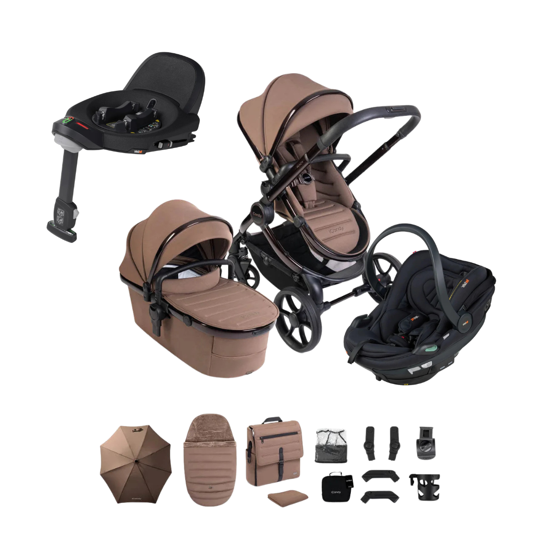 iCandy Peach 8 Bundle with Go Beyond 2 Car Seat and Beyond Base