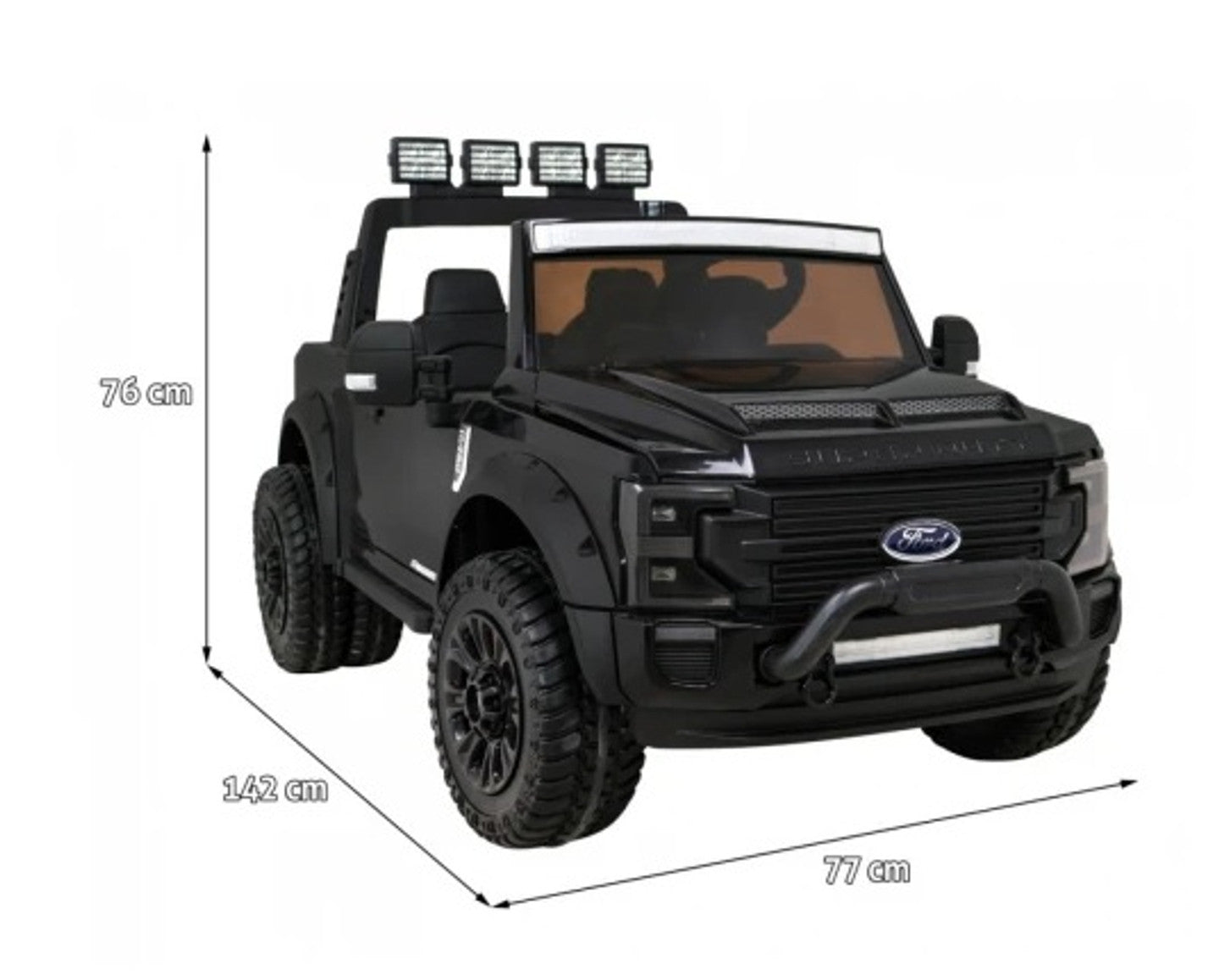 Ford Super Duty F450 24V Electric Ride on Jeep, 3-8 years
