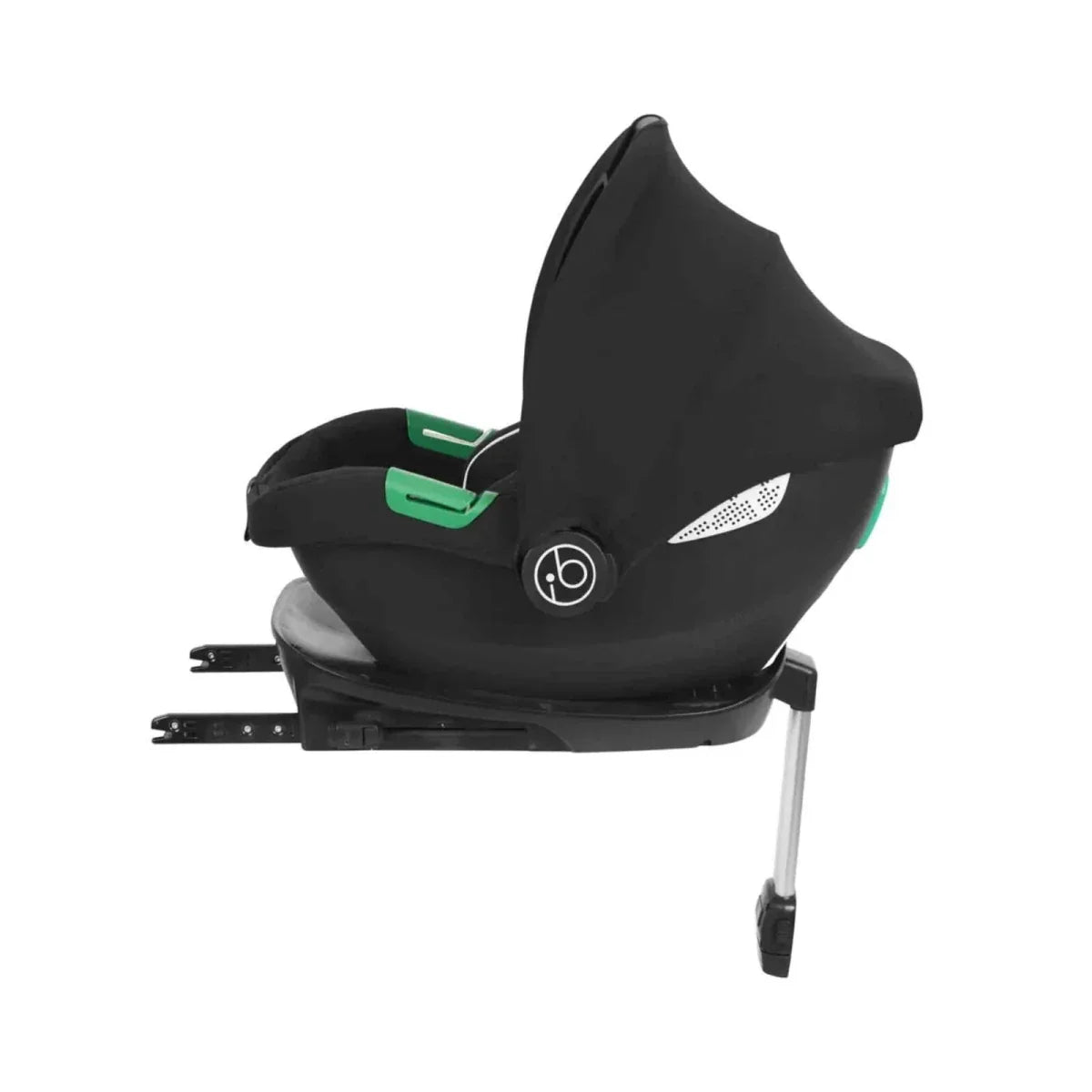 Ickle Bubba Stomp Luxe Travel System with i-Size Cirrus Car Seat & ISOFIX Base 12 pcs - Bronze & Midnight & Tan