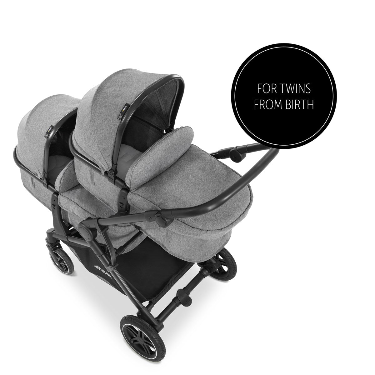 Hauck Atlantic Twin Tandem Pram & Pushchair