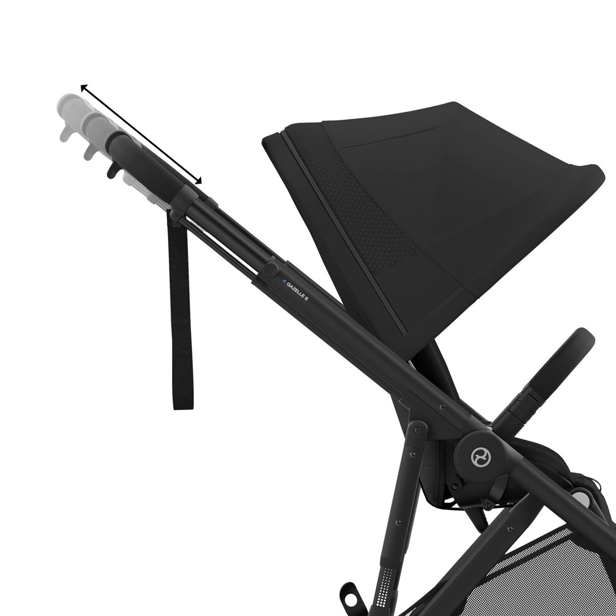 Cybex eGazelle S Electric Pushchair + Gazelle S Cot