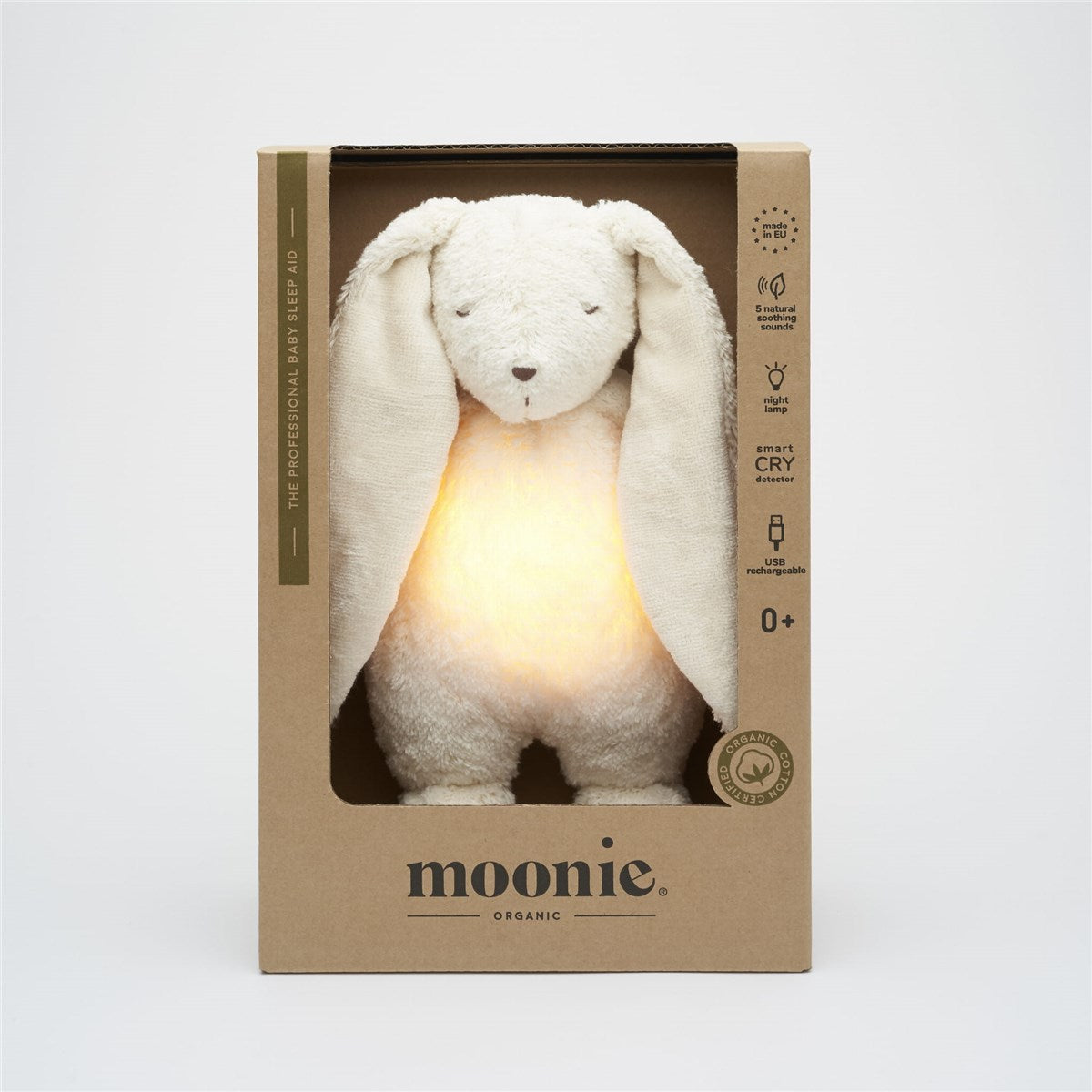 Moonie 2.0 The Organic Humming Bunny With Lamp