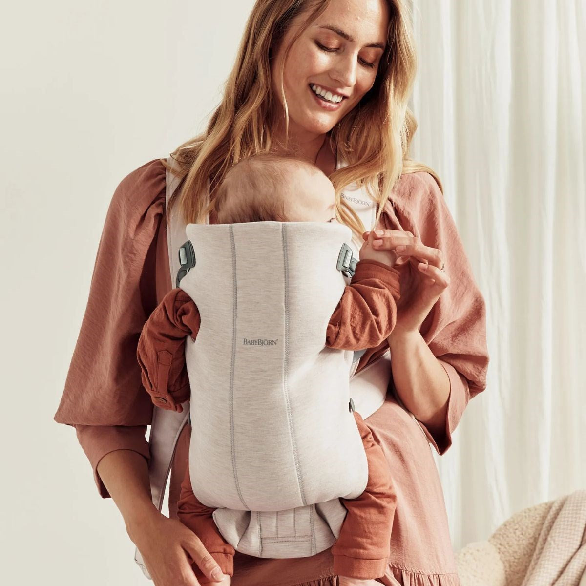 BabyBjorn Baby Carrier Mini, 3D Jersy