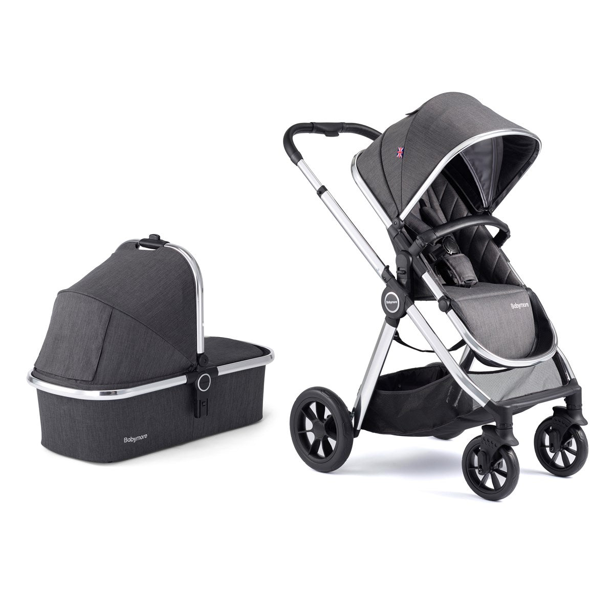 Babymore Memore v2 13 Piece Travel System Coco With Base