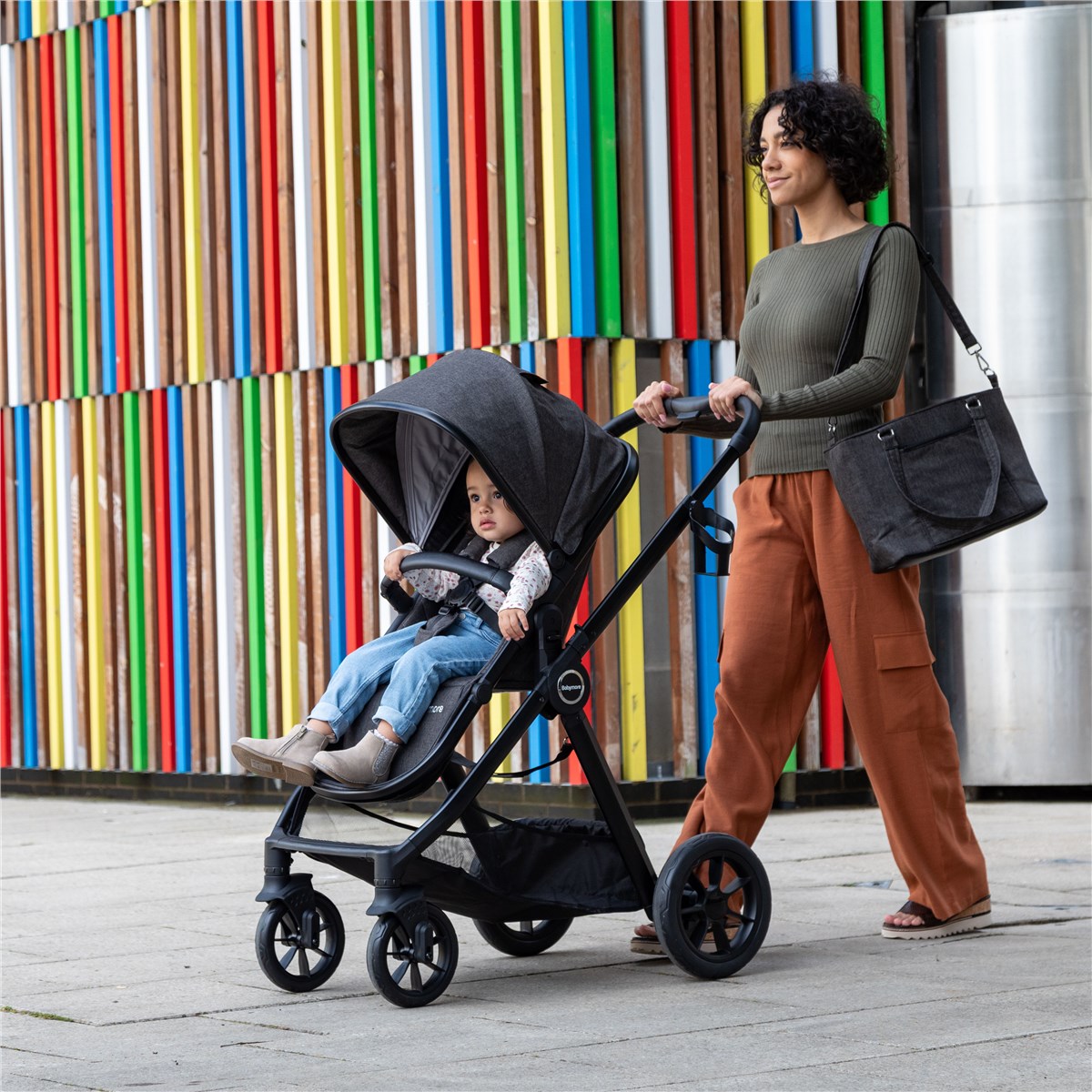 Babymore Memore v2 13 Piece Travel System Coco With Base