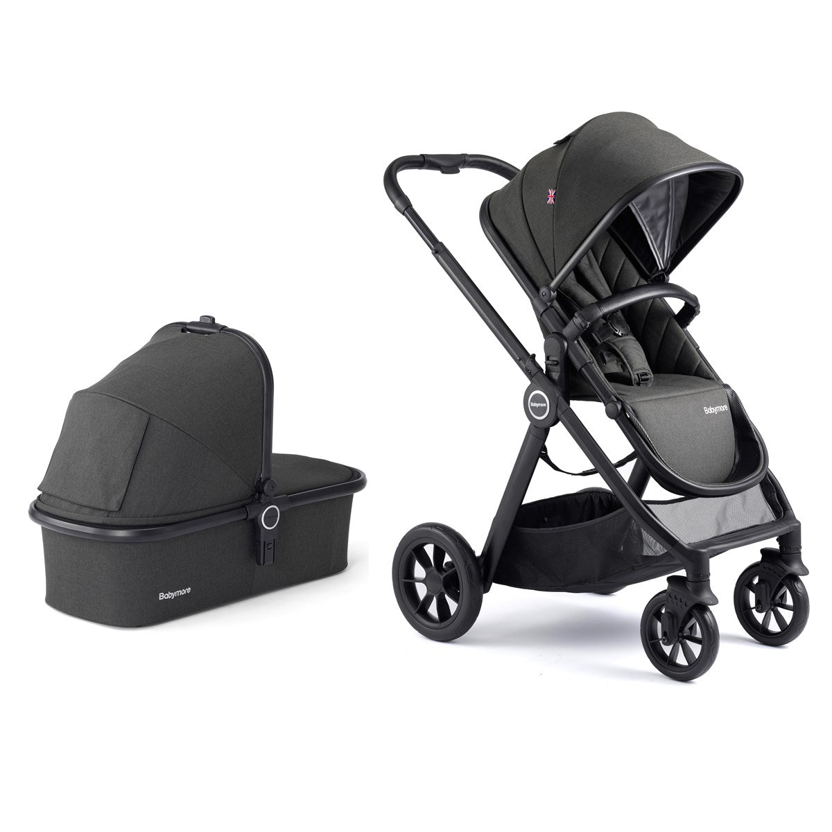 Babymore Memore v2 13 Piece Travel System Coco With Base