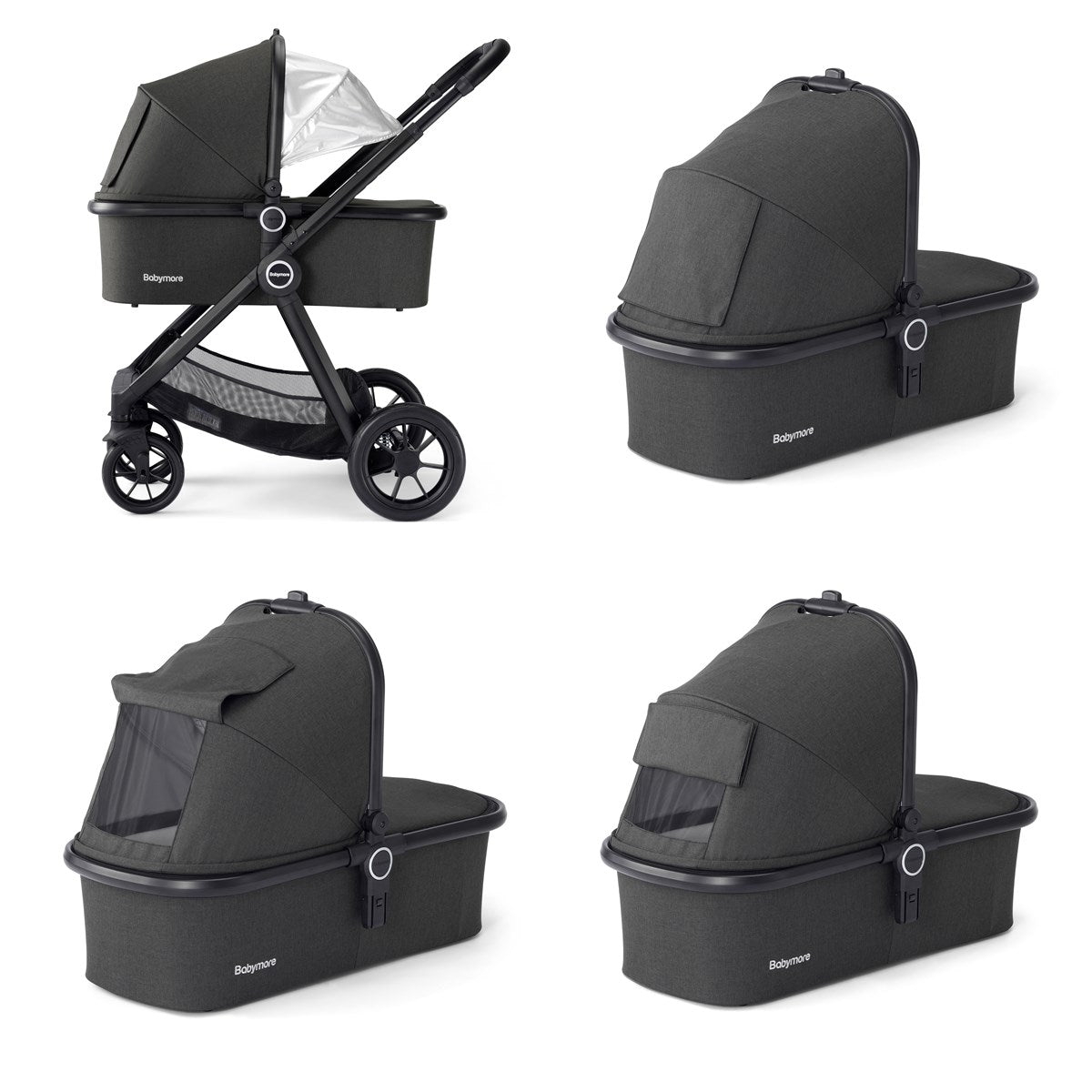 Babymore Memore v2 13 Piece Travel System Coco With Base