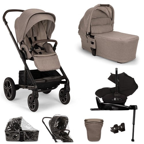 Nuna Mixx Next Travel System with Arra + Base Next, Cedar