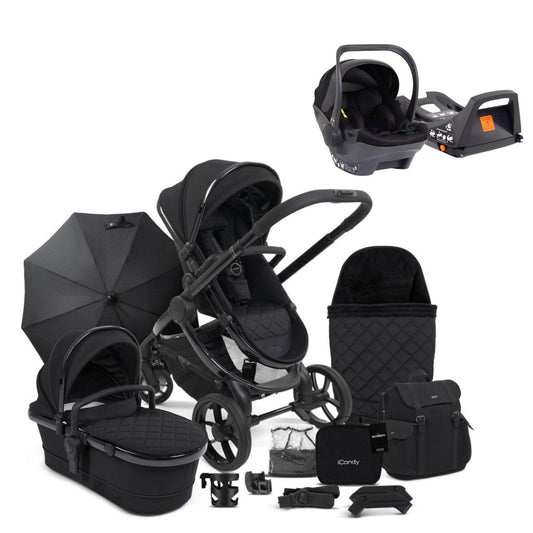 iCandy Peach 7 Designer Collection Cerium Complete Bundle with Cocoon/Base