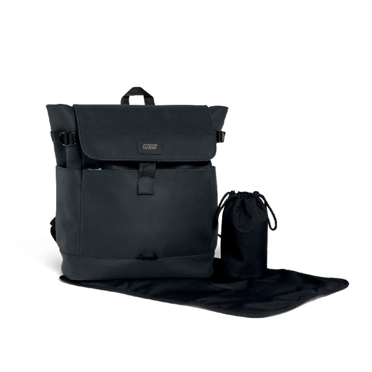 Mamas & Papas Vardo Essential Travel & Nursery Bundle, Noir
