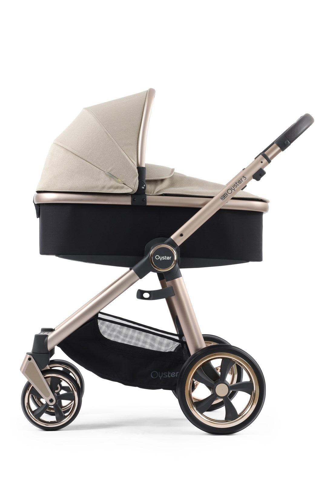 BabyStyle Oyster 3 Pram & Pushchair, Creme Brulee