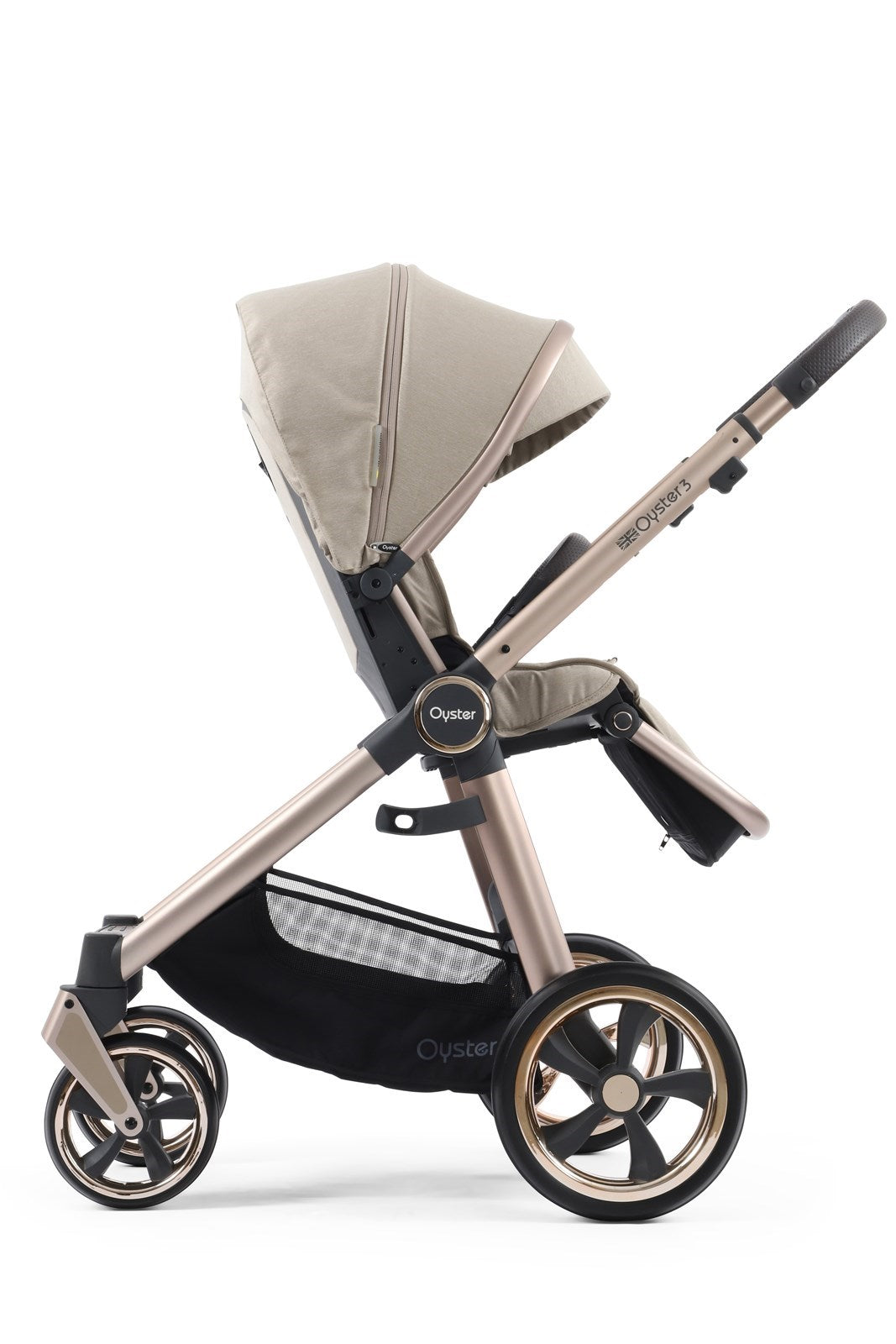 BabyStyle Oyster 3 Pram & Pushchair, Creme Brulee