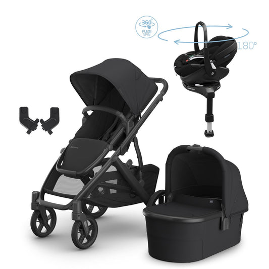 Uppababy Vista V3 Premium Travel System With Pebble 360 Pro² Car Seat, Jake