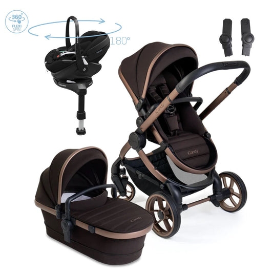 iCandy Peach 7 travel System With Pebble 360 Pro2 Car Seat And Family Fix Base