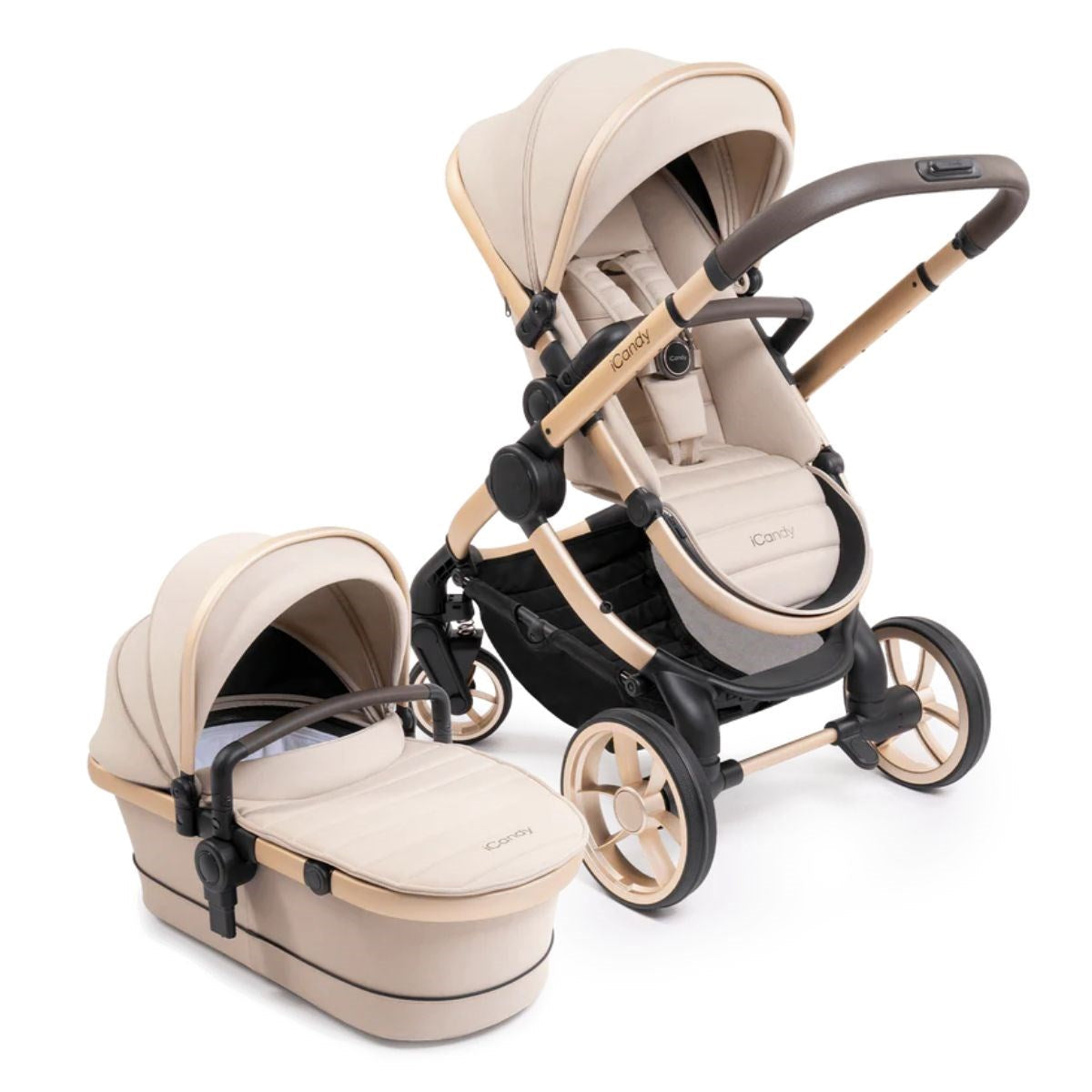 iCandy Peach 7 Luxury Travel System, Cybex Cloud T And Base T