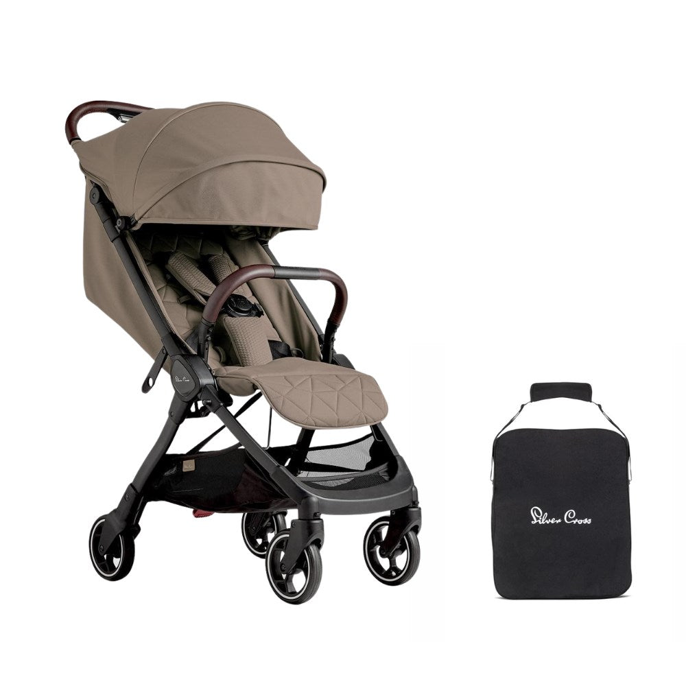Silver Cross Clic Compact Stroller + Free Travel Bag