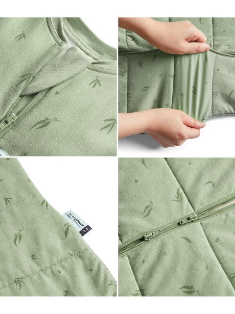 ergoPouch - Organic Winter Jersey Sleeping Bag - Sage 2.5 TOG