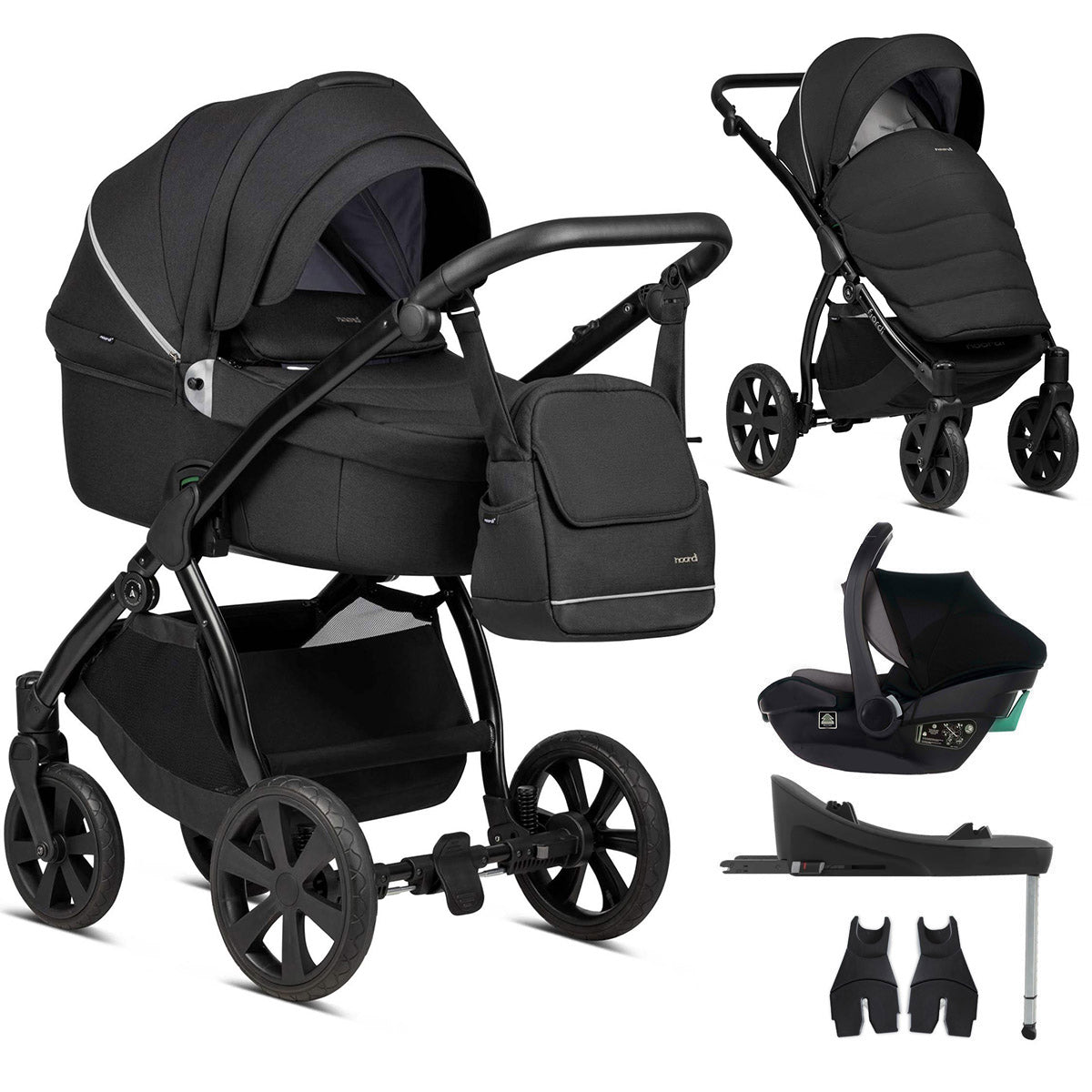 Noordi Fjordi V1 - 3in1 Travel System with Travel Carrier i-Size Car Seat
