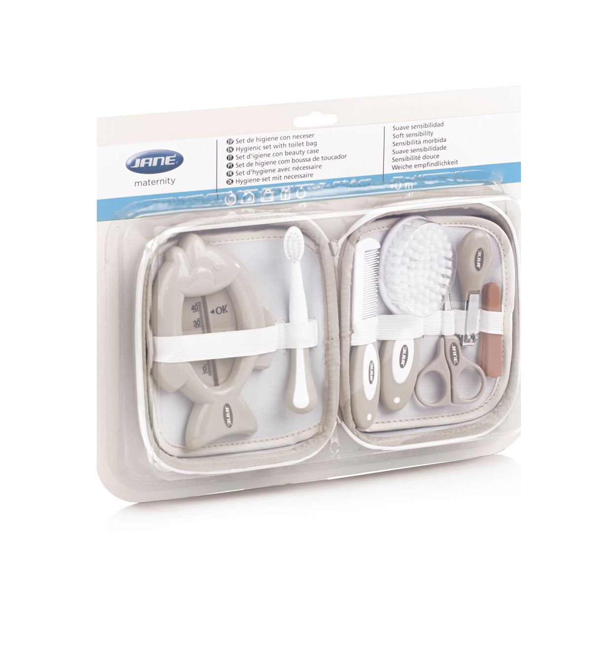 Jane Hygiene Set with Protective Toilet Bag – Complete Baby Grooming Kit