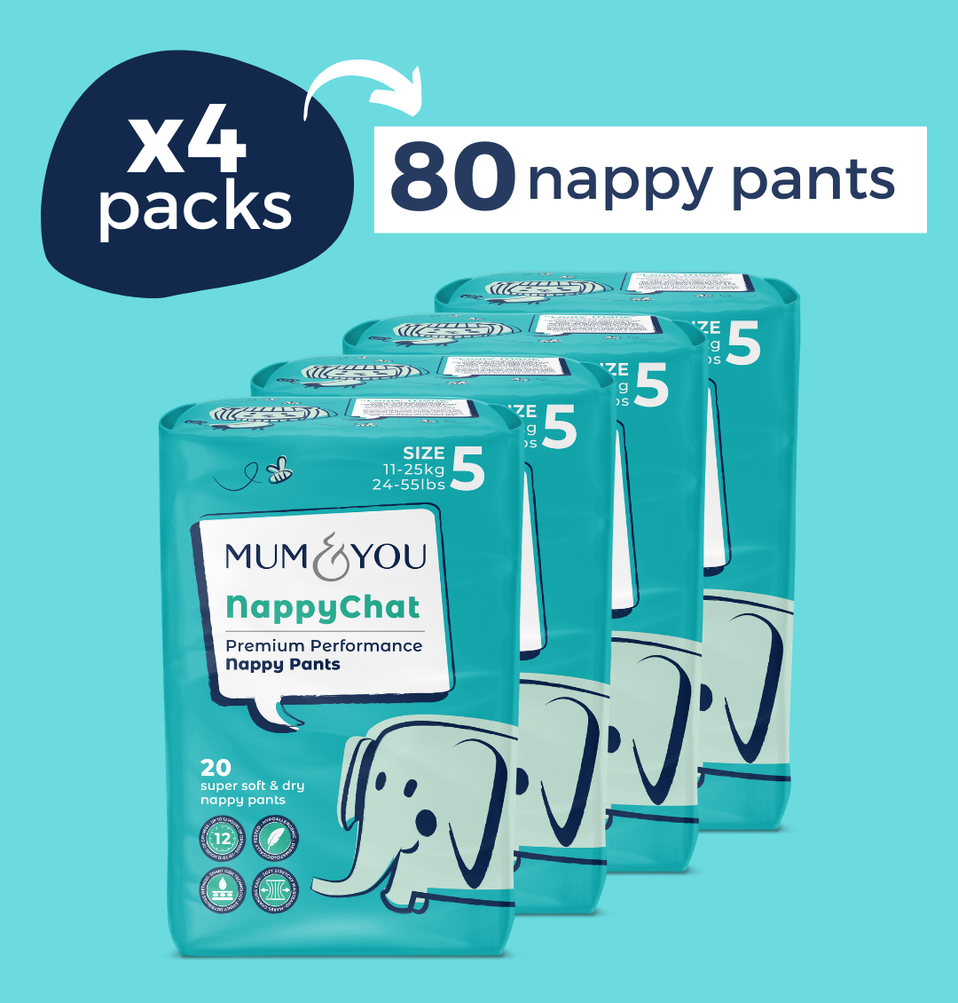 Premium Performance Nappy Pants