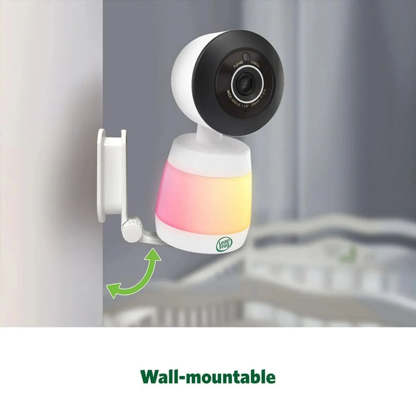 LeapFrog LF2936FHD Touch Screen Wi-Fi Smart Baby Monitor 5.5" 1080p Full HD Colour Display