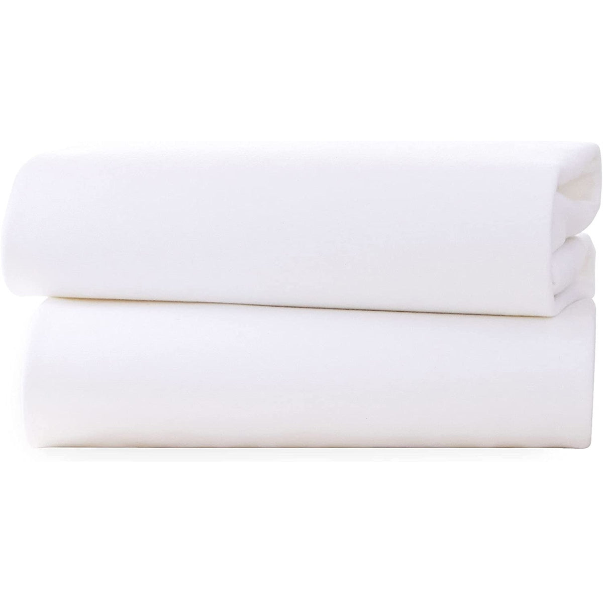 Clair De Lune 2 Cotton Jersey Fitted Cot Bed Sheets, 140 x 70 cm