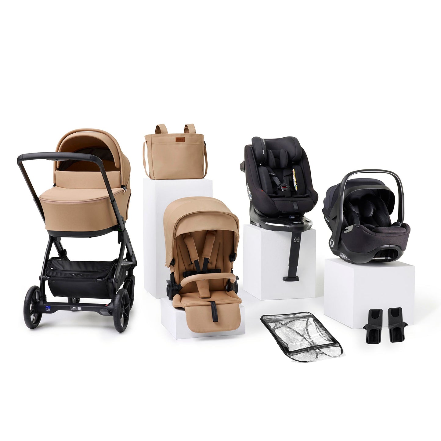 Jane Keep Fully Equipped 0-4 years Family Car Seat Modular Travel System Bundle