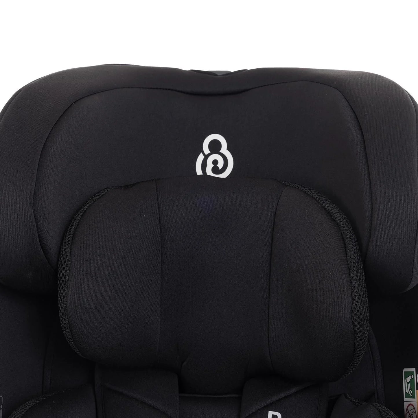 baby plus Pixi i-Size Group 0+/1/2/3 (Birth to 12 Years) Car Seat - Black