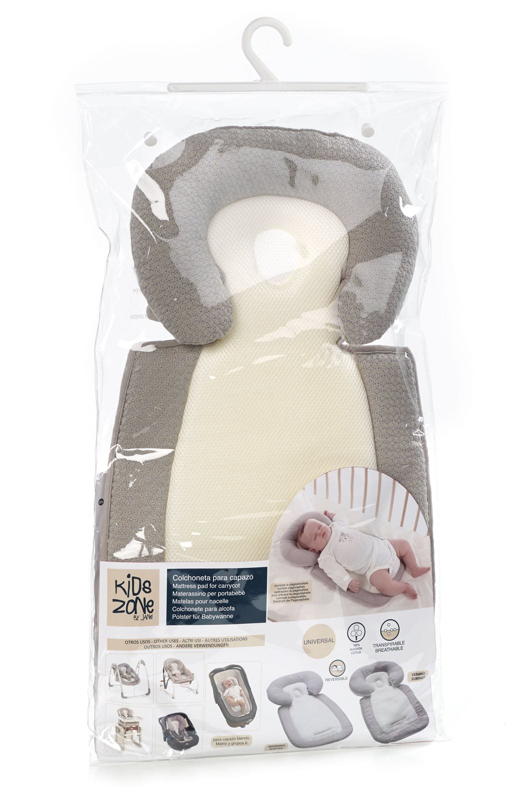 Multi-purpose Cushioned & Reversible Memory Foam Pad for baby