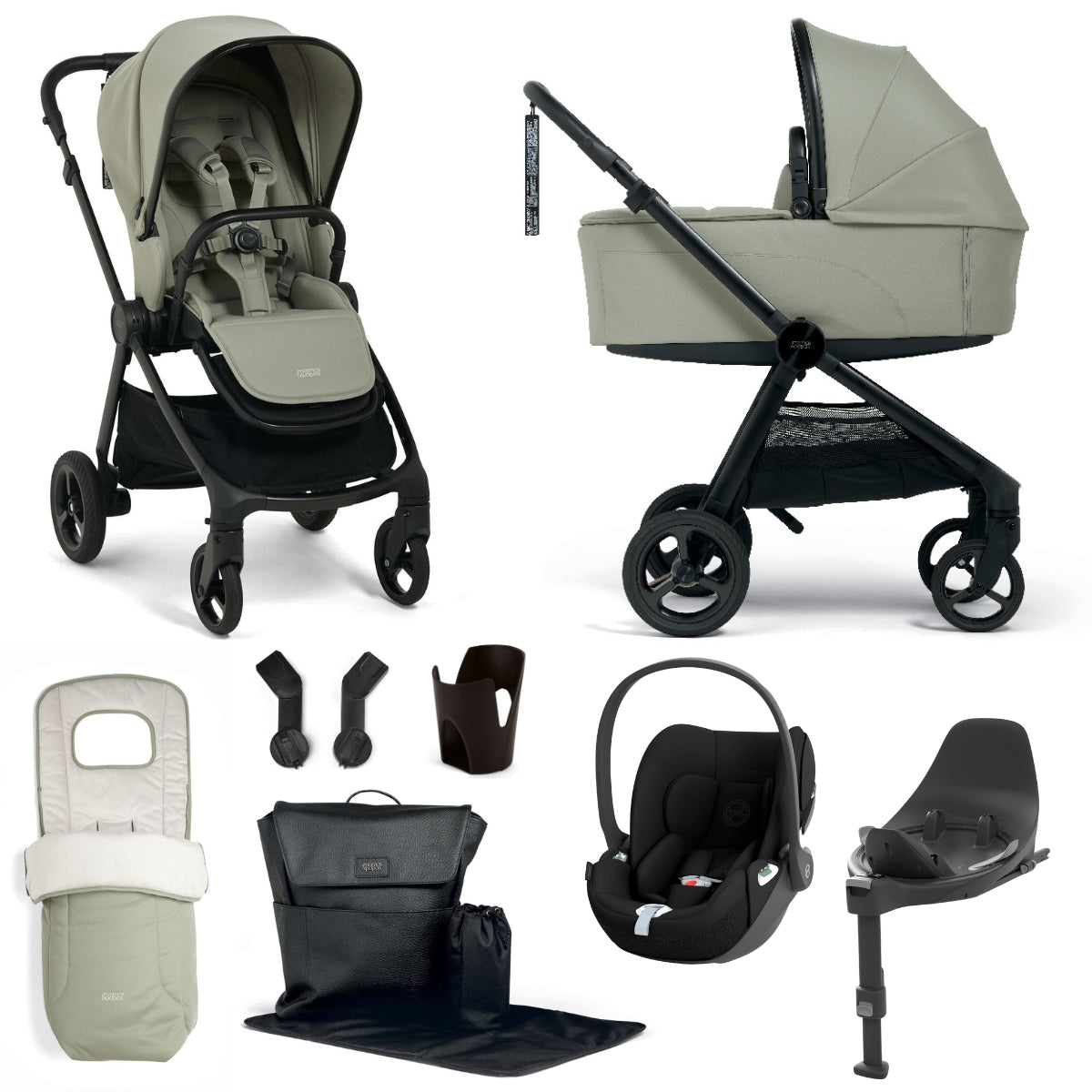 Mamas & Papas Vardo Cloud T Bundle with Adjustable Backpack