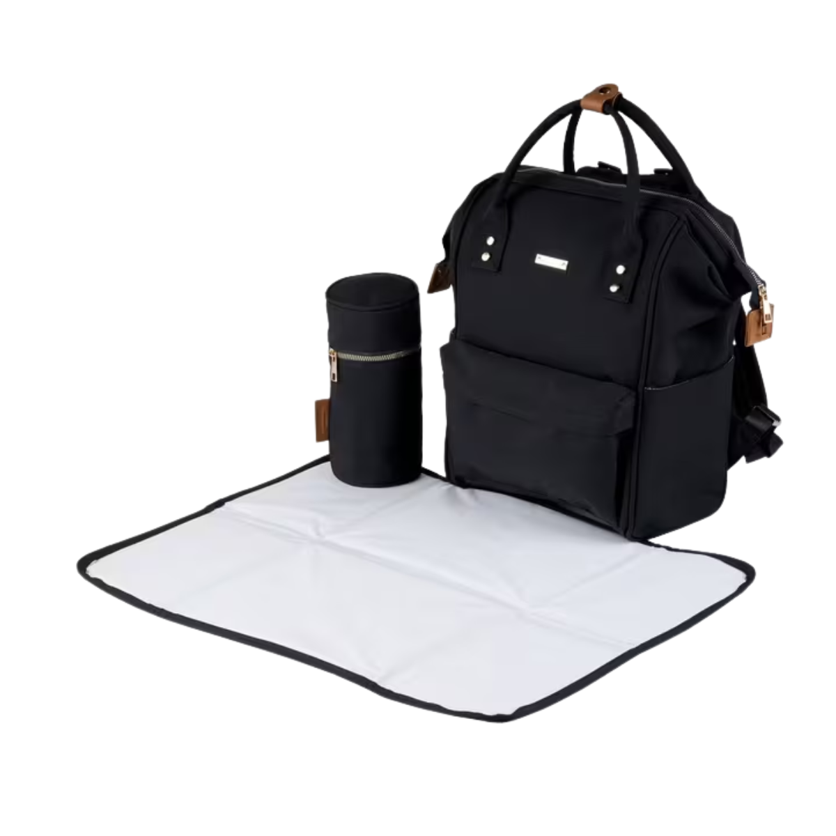 Bababing Leather Mani Changing Bag