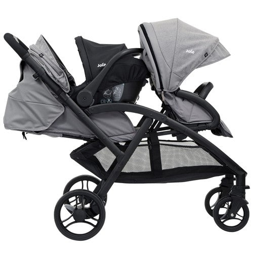 Joie Evalite Duo Lightweight Double Stroller – Pebble