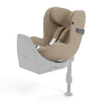 Cybex Sirona T Plus - i-Size Cozy Beige with canopy