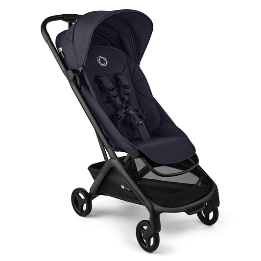 Bugaboo Butterfly 2 Compact Travel Stroller One-Second Fold, Deep Indigo
