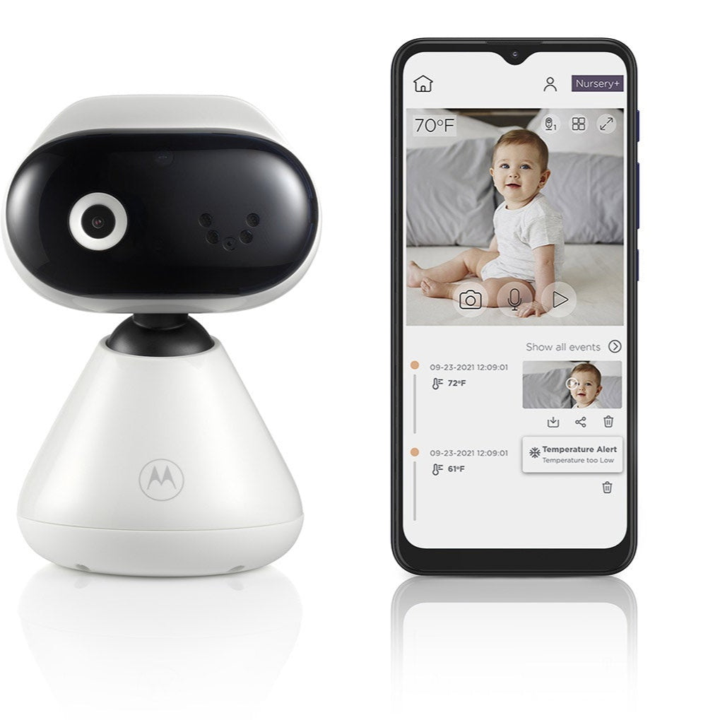 Motorola PIP1000 Smart WiFi Video Baby Camera with Temperature Monitoring