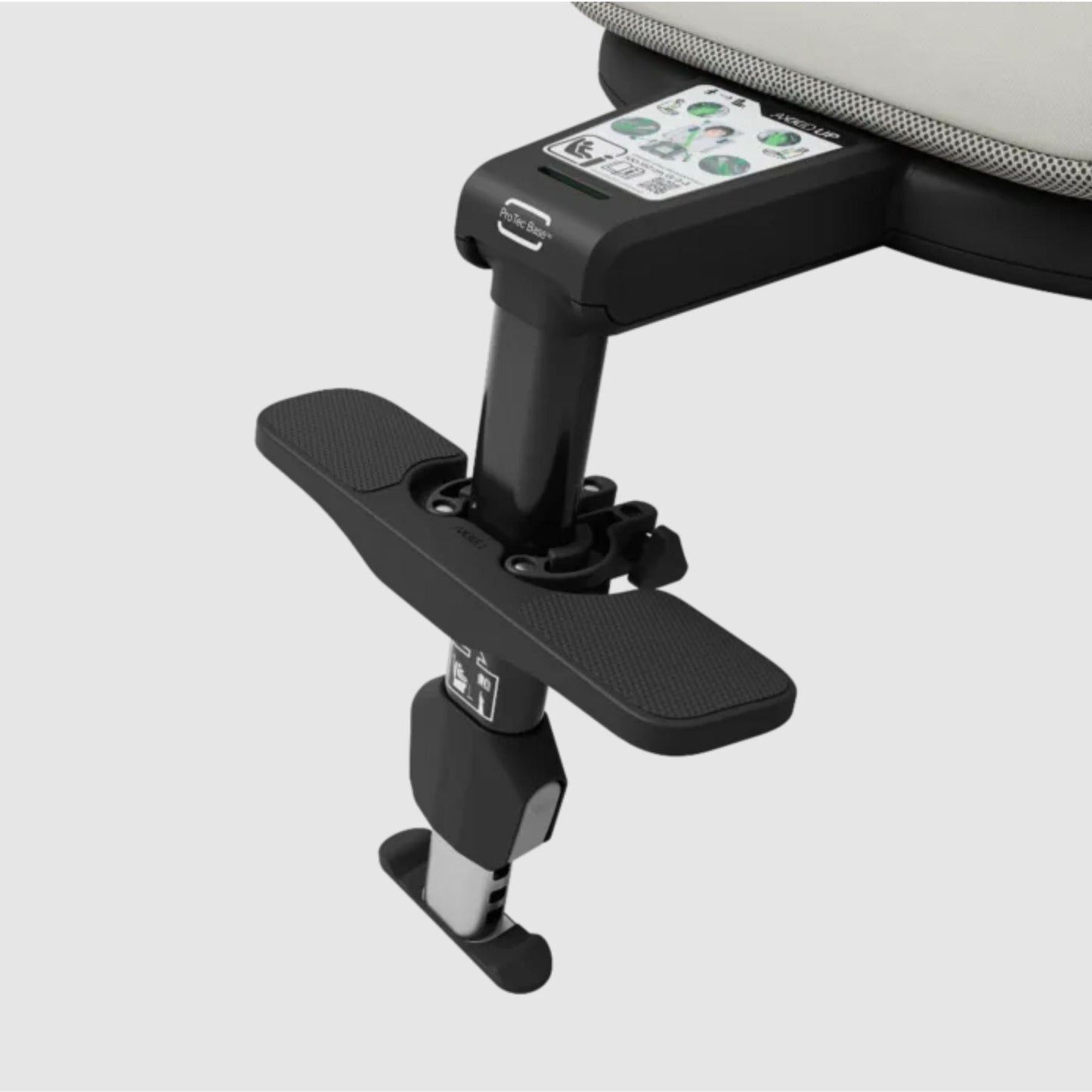Axkid UP -  Mist Grey with Footrest