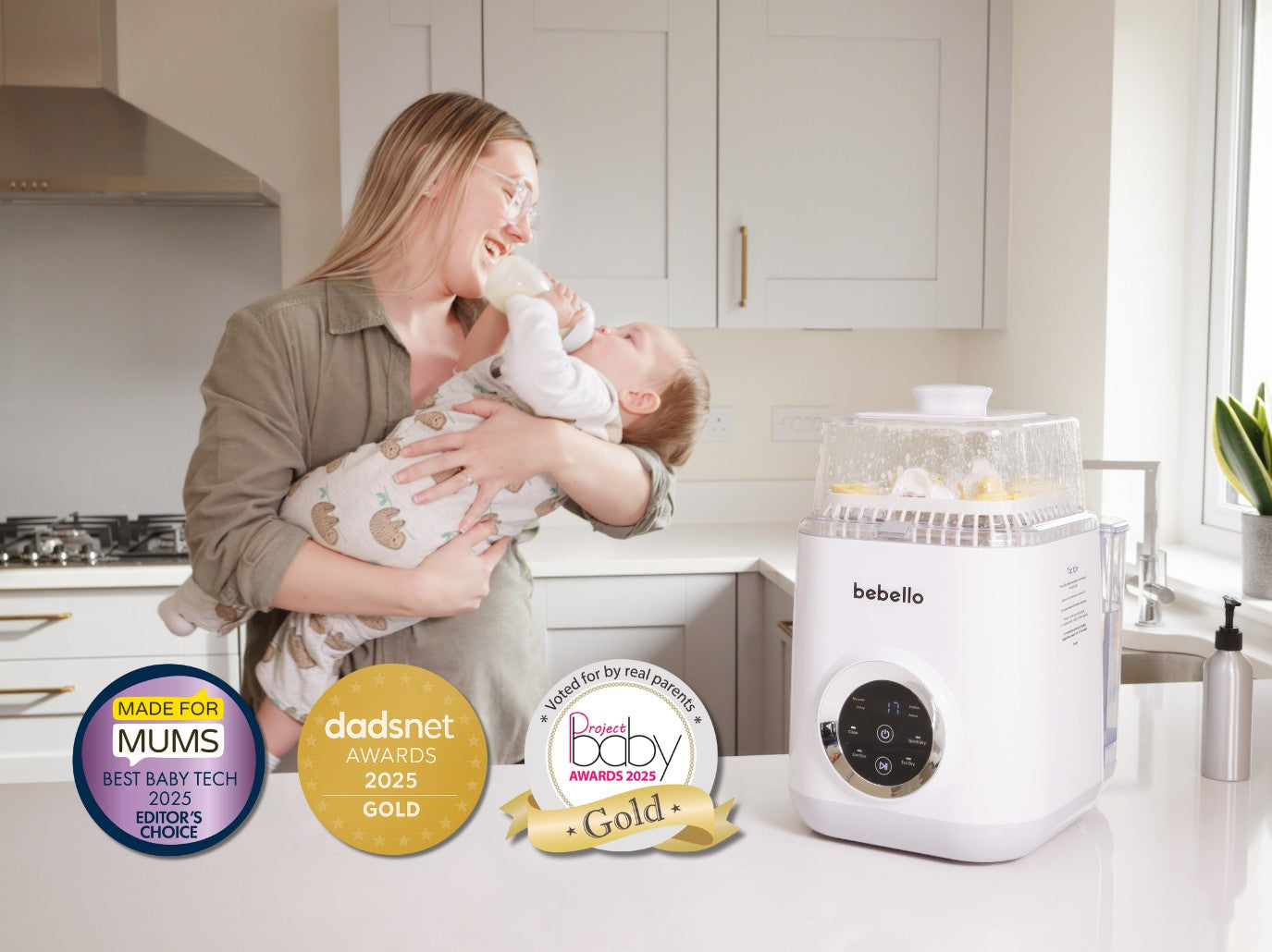 Bebello Baby Bottle Washer