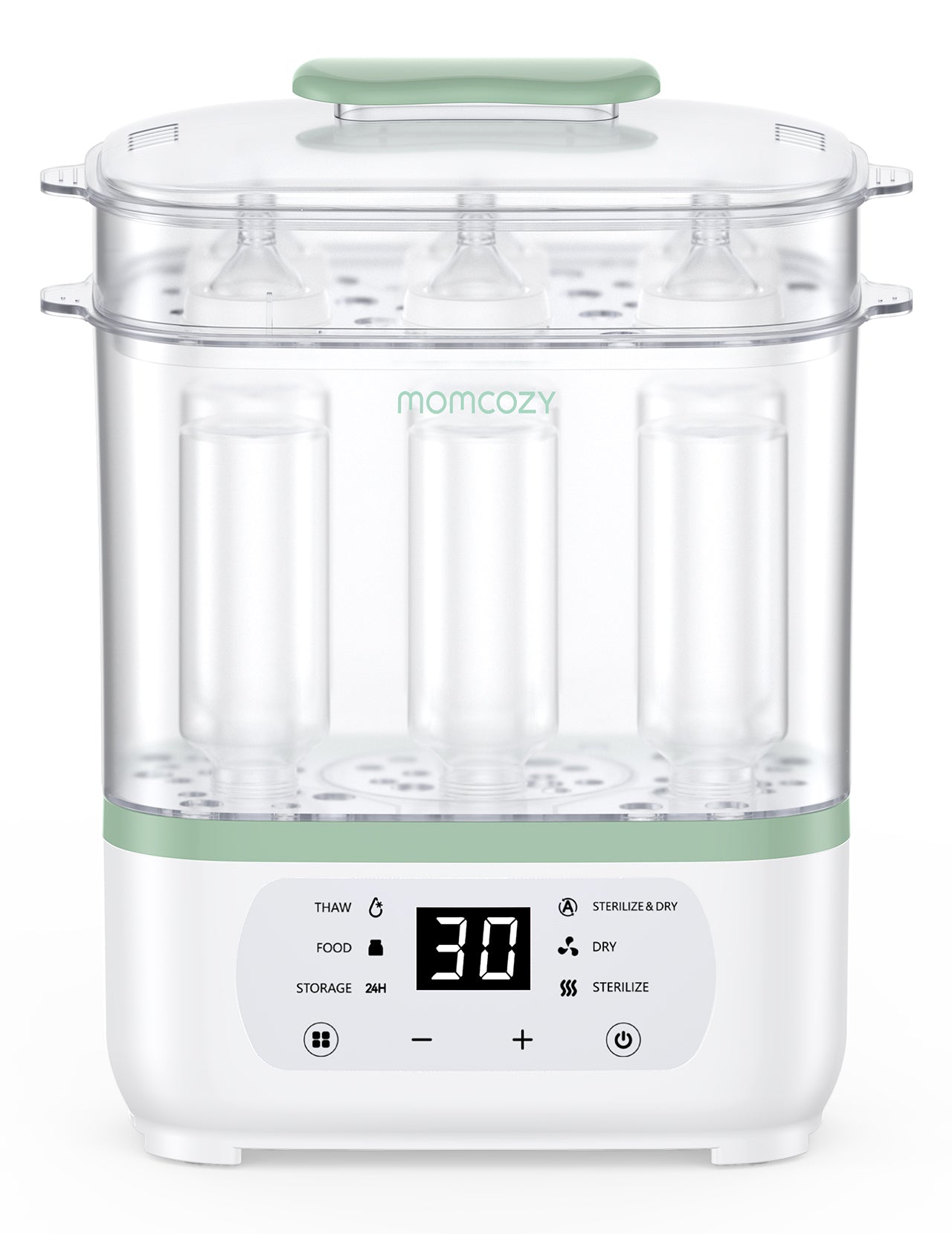 Momcozy BS02 8-In-1 Bottle Sterilizer And Dryer And Food warmer
