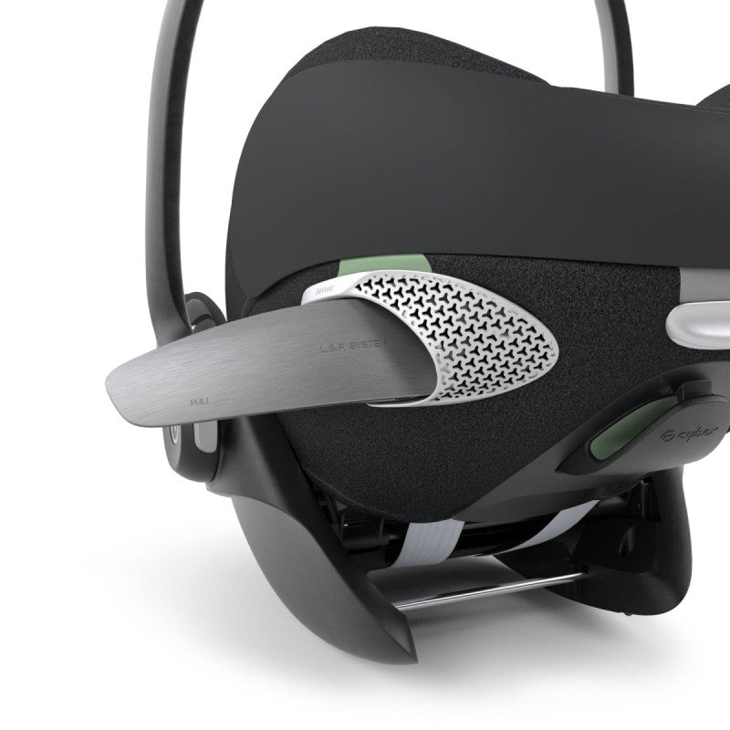 CYBEX Cloud T i-Size Baby Car Seat with Lie-Flat Recline, Sepia Black (Plus)
