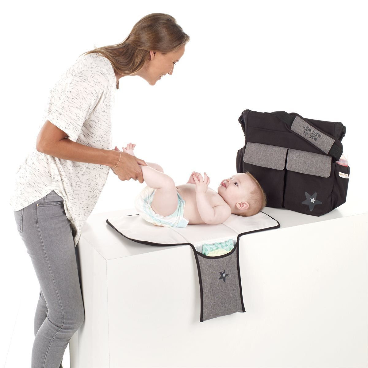 Jane Mama Bag – Organiser Bag with Diaper Bag and Document Case
